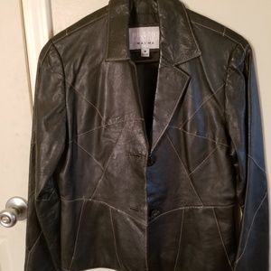 Womens Leather Coat